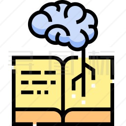 大脑书籍图标