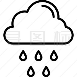 下雨图标