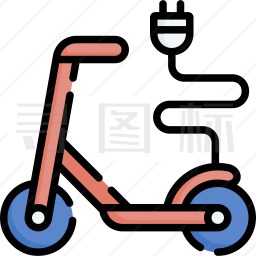 电动滑板车图标