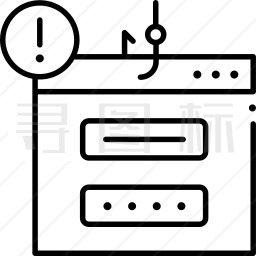 网络钓鱼图标