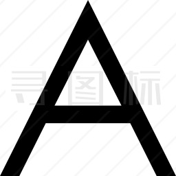 字母A图标