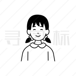 女孩图标