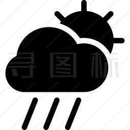 下雨图标