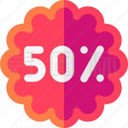 50%图标