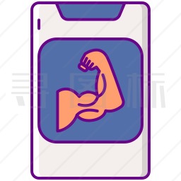 手机健身应用图标