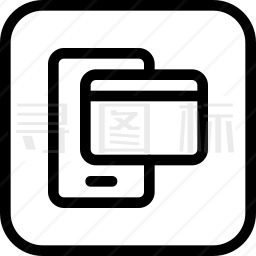 手机信用卡图标