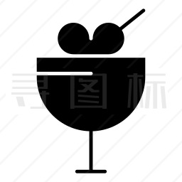 冰淇淋杯图标