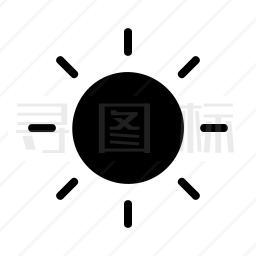 太阳图标