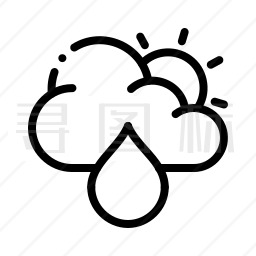 下雨图标