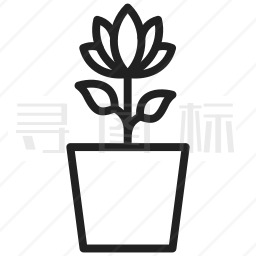 花盆图标