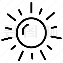 太阳图标