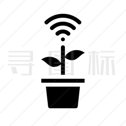 盆栽植物图标