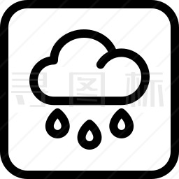 下雨图标