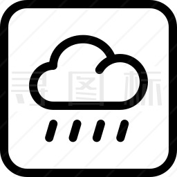 雨图标