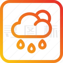 下雨图标