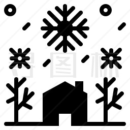 下雪图标