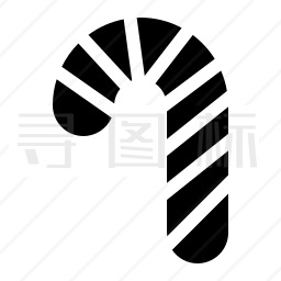 糖果手杖图标