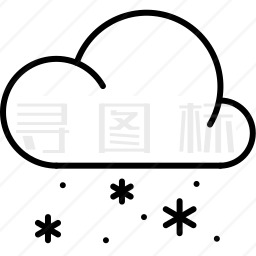 下雪图标