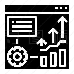 网页统计图标