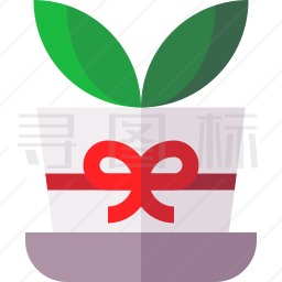 盆栽植物图标