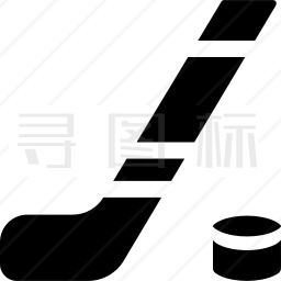 冰上曲棍球图标