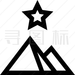 金字塔图标