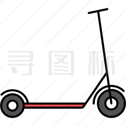 电动滑板车图标