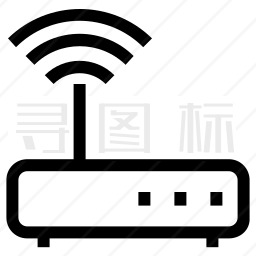 WiFi路由器图标