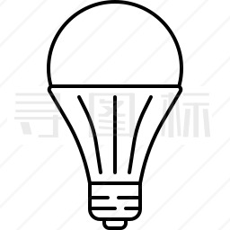 LED灯泡图标