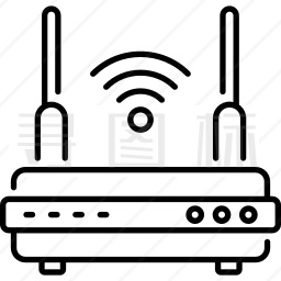 WiFi路由器图标