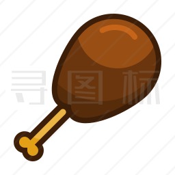 鸡腿图标