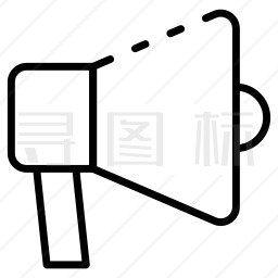 扩音器图标