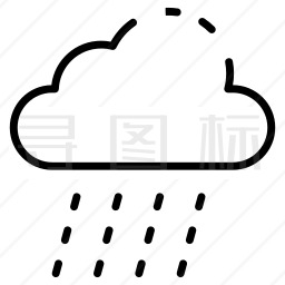 下雨图标