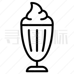 冰淇淋杯图标