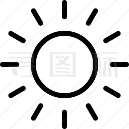 太阳图标