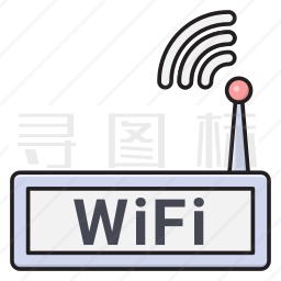 WiFi路由器图标