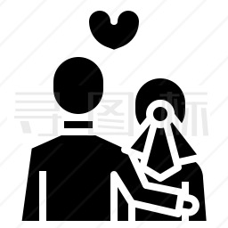 新婚夫妇图标