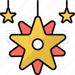 星星装饰图标