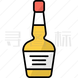 朗姆酒瓶图标