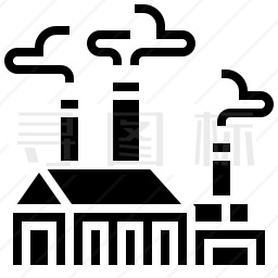 工厂污染图标