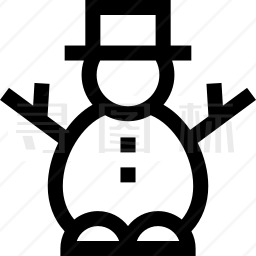 雪人图标