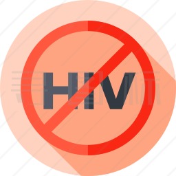 没有艾滋病毒图标