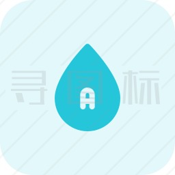 A型血图标