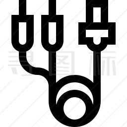 电缆连接器图标