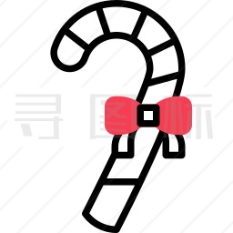 糖果手杖图标