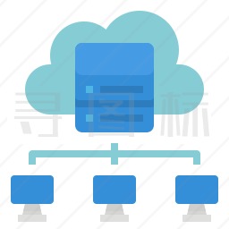 云数据存储图标