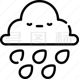 大雨图标