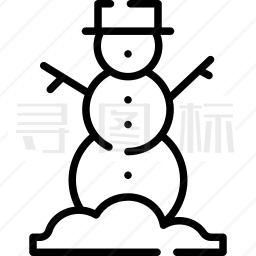 雪人图标