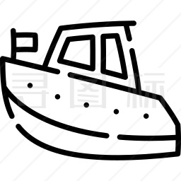 游艇简笔画画法图片