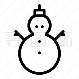 雪人图标